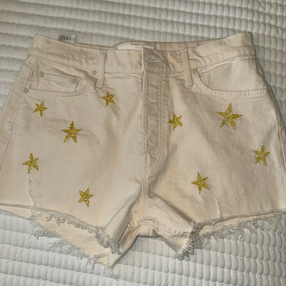 Mother denim shorts